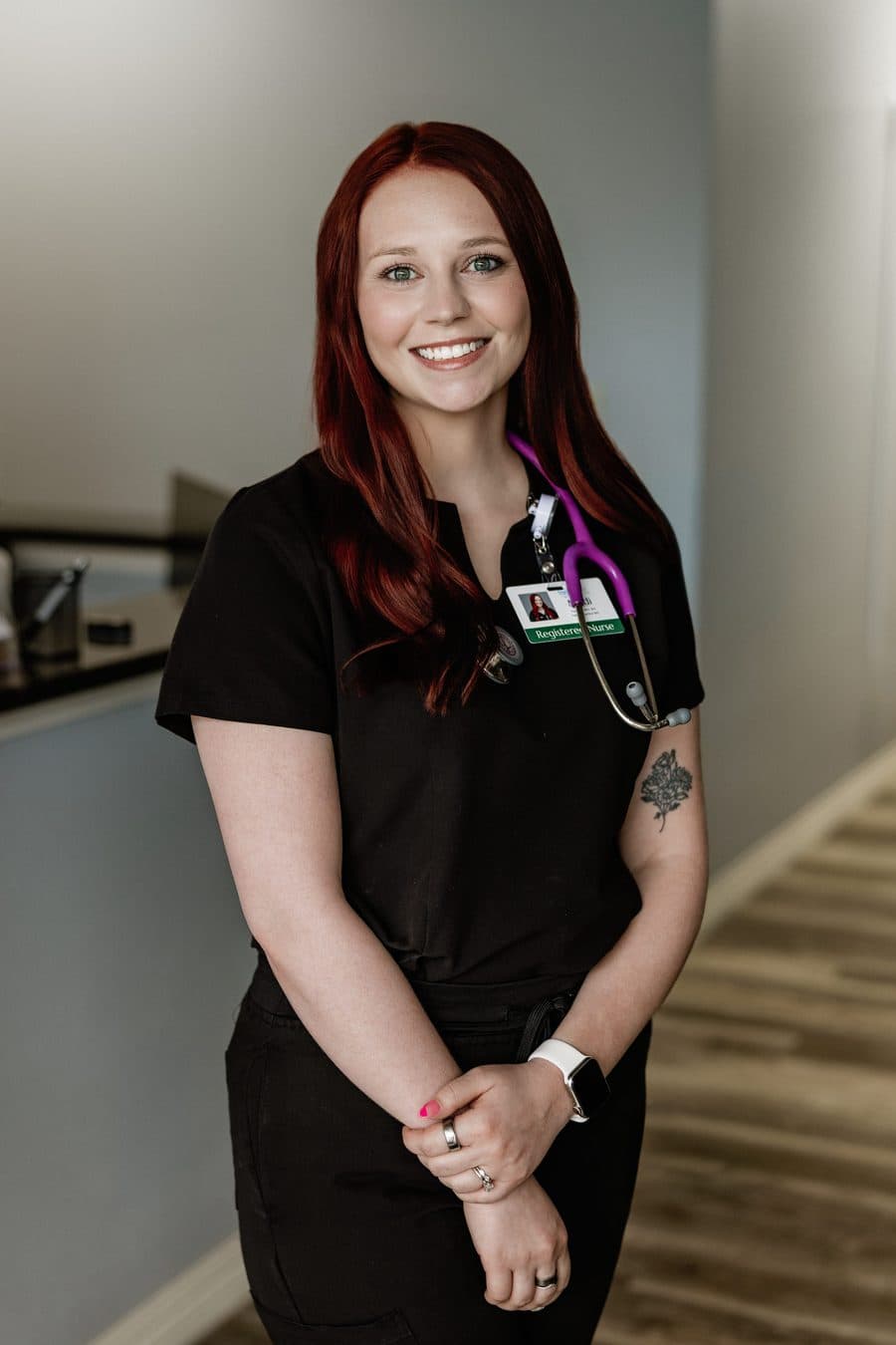 Portrait of Madi Hayden-Moore, BSN, RN, nurse at Guardian Primary Care in Cape Girardeau, Missouri